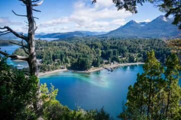 vistas del lago Nahuel Huapi